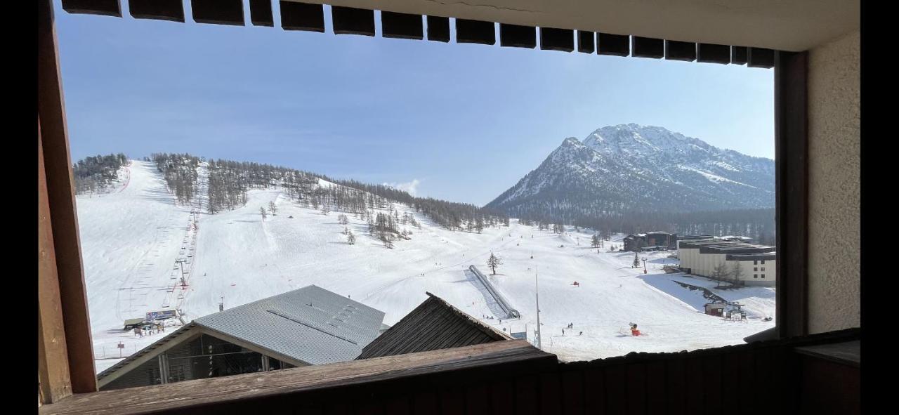 Front De Neige Montgenevre Apartamento Exterior foto